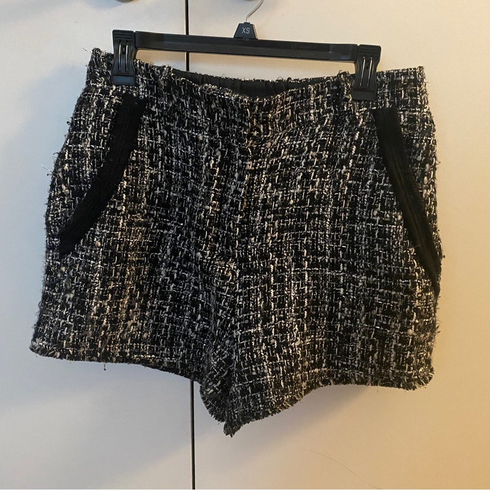 Maje Tweed Shorts Size 40